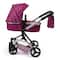 Bayer Design Neo Vario Dark Pink Baby Doll Pram Set
